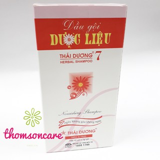 DẦU GỘI THÁI DƯƠNG 7 (Hộp 40 Gói)