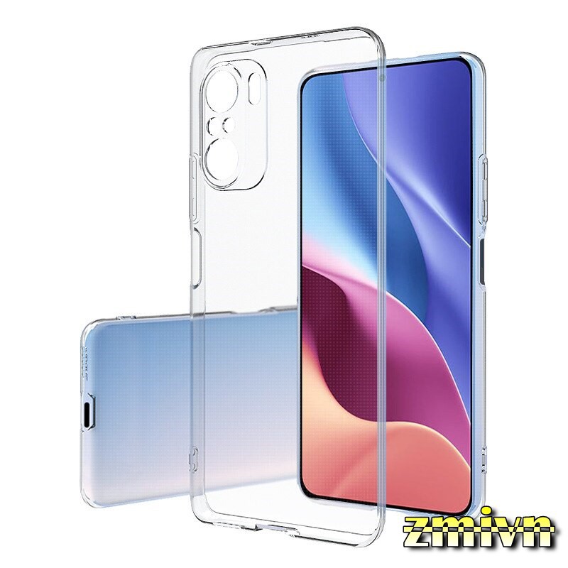 Ôp lưng Silicon Xiaomi Redmi K40 / K40 pro trong suốt
