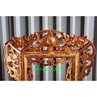 khung ảnh thờ mai-gỗ mít