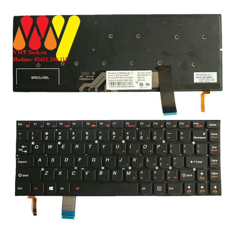 Bàn phím Laptop LENOVO V4400 - V4400 V4400U