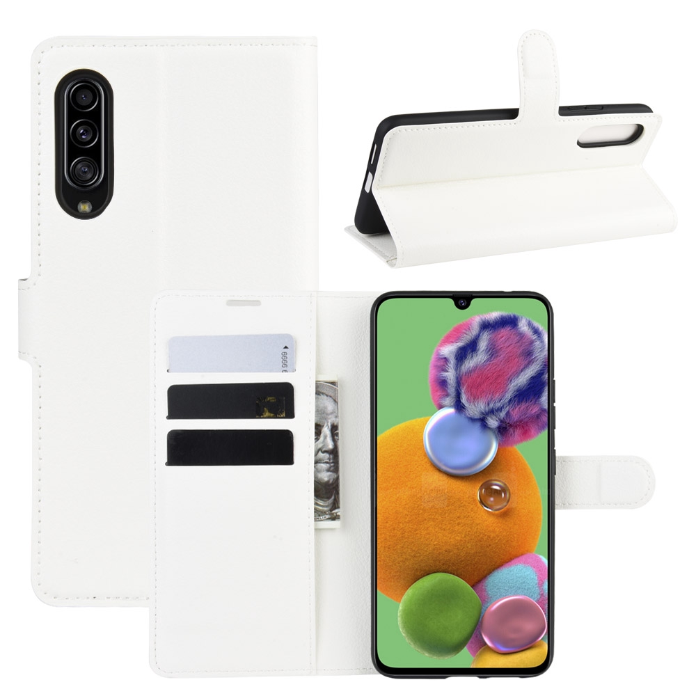 Ốp điện thoại da nắp gập dạng ví đựng thẻ tiện lợi cho Samsung Galaxy A90 5G | BigBuy360 - bigbuy360.vn