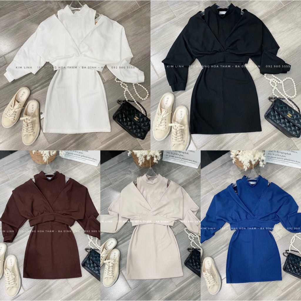 Set Body sát nách kèm Áo dơi - Kim Linh Shop