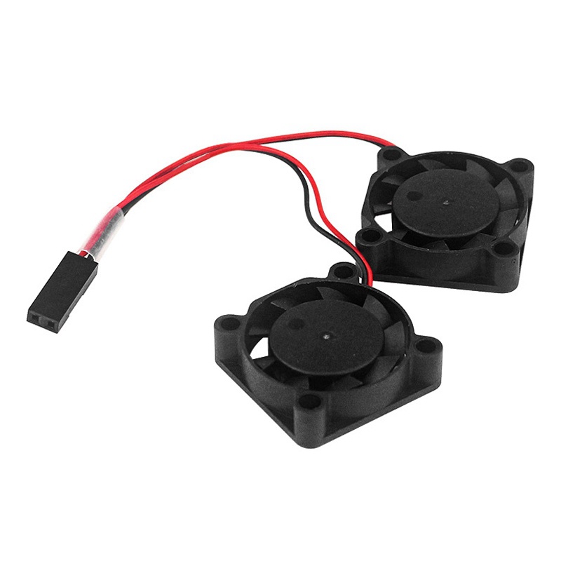 Quạt Tản Nhiệt Kép 16DBA 4B 3B + 5V Không Gây Tiếng Ồn Cho Raspberry Pi 4