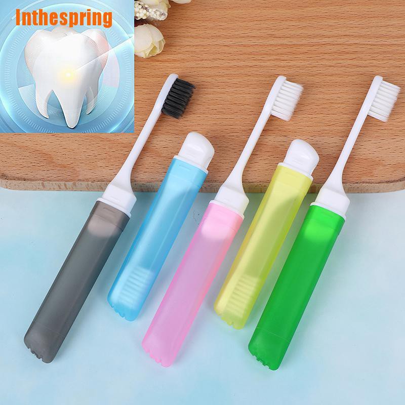Bàn Chải Đánh Răng Gấp Gọn Tiện Lợi Khi Đi Du Lịch