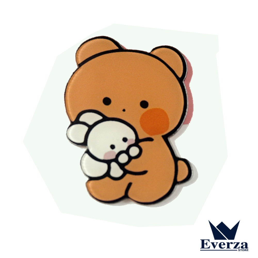 Sticker Các loại Siêu Đáng Yêu Siêu Cute Như Cô Gái Gấu Đính Kèm Cho Túi Balo Hay Quần Áo