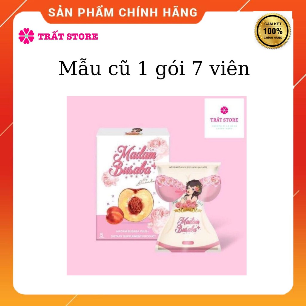Viên uống Madam Busaba hỗ trợ tăng vòng 1 chính hãng