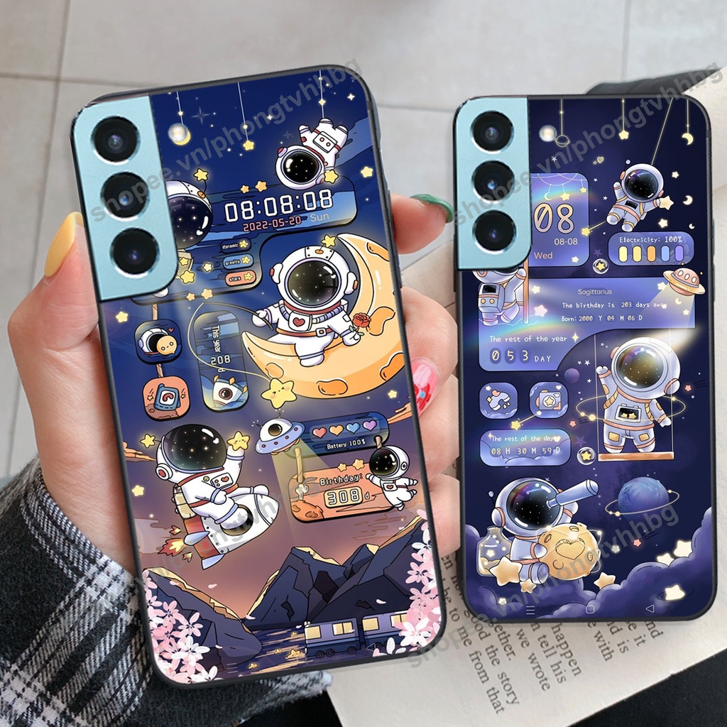 Ốp lưng Samsung S22 / S22 Plus / S22 Ultra / S22+ phi hành gia hoạt hình 3D cute giá rẻ