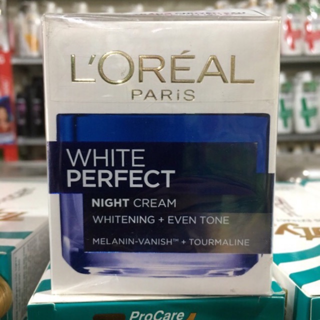 Kem L’Oréal White Perfect 3X dưỡng trắng chuyên sâu 50ml (ngày, đêm)