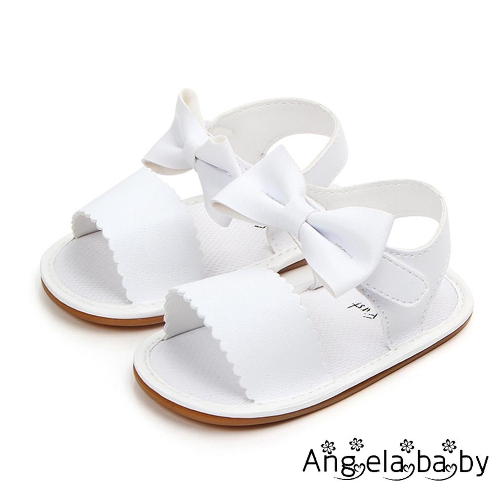 Giày Sandal phối nơ thời trang cho bé gái