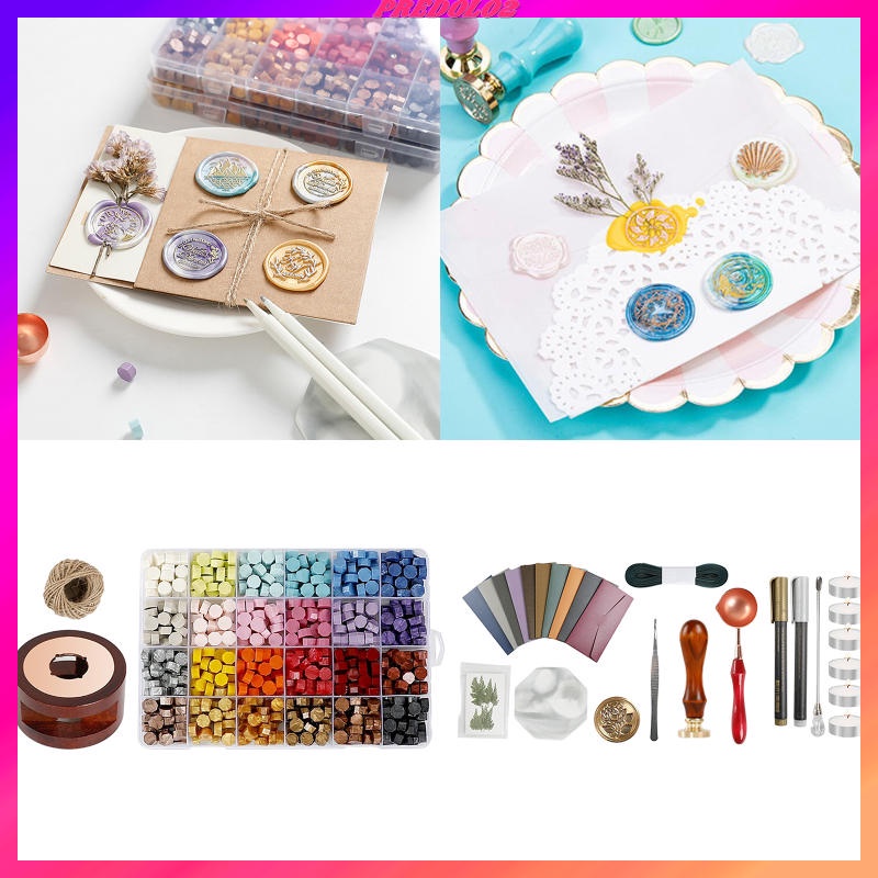Bộ 29 Dụng Cụ Nung Chảy Sáp Niêm Phong Bì Thư Tiện Dụng