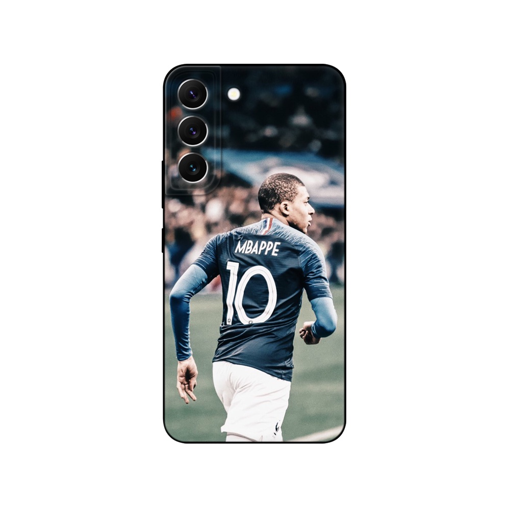 Ốp Điện Thoại Silicon Tpu Mềm Đen Hình Cầu Thủ Messi Ramos Modric Neymar Mbappe Salah Cho Samsung Galaxy S22 Plus Ultra S22 5G A13 4G LTE 5G