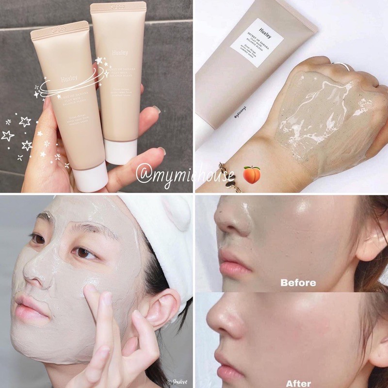 MẶT NẠ ĐẤT SÉT HUXLEY BALANCE BLEND CLAY MASK