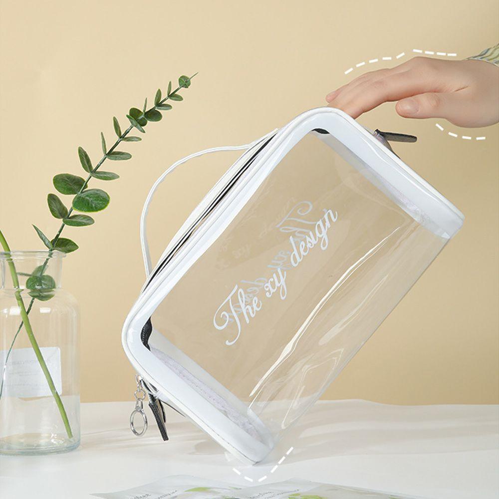 Túi PVC Đựng Mỹ Phẩm Sức Chứa Lớn Tiện Dụng Khi Đi Du Lịch