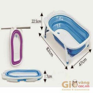 Chậu tắm thông minh gấp gọn