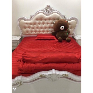 Trọn bộ chăn ga gối phi lụa Thái Tuấn