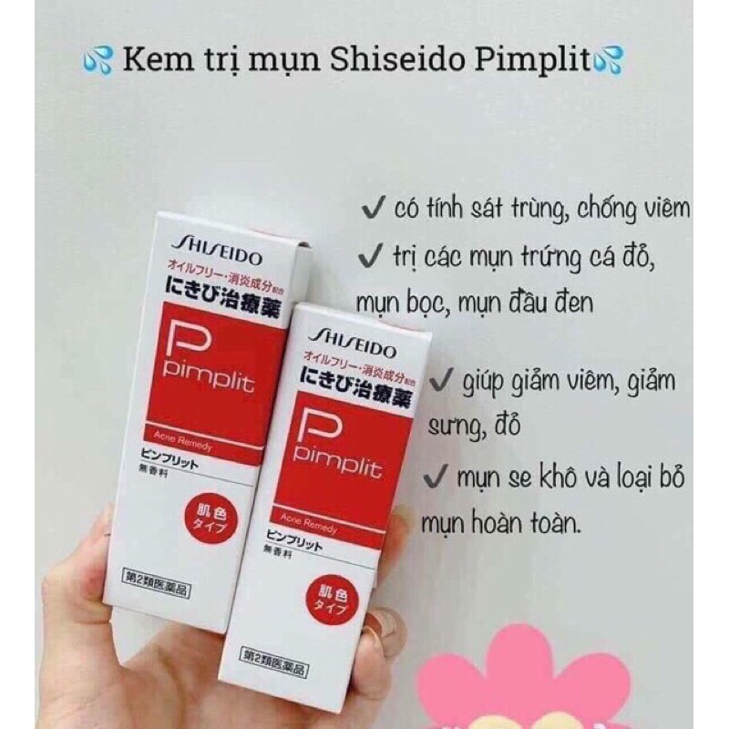 Kem ngừa mụn Pimplit Shiseido