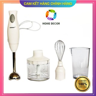 Máy xay đa năng sokany 2 cốc xay, nhiều chức năng, xay cực khỏe, máy xay cầm tay cao cấp 2020-home decor