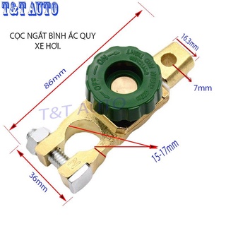 Cọc tắt ngắt bình ắc quy