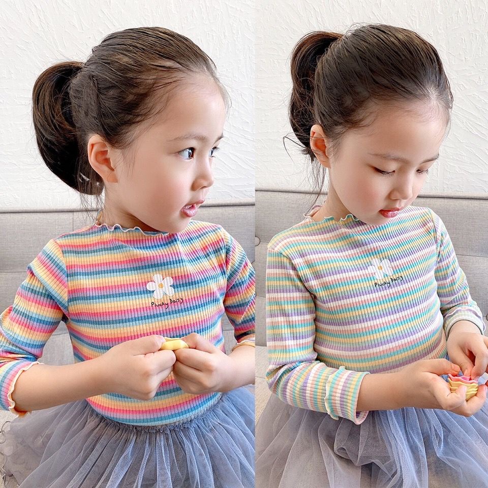 Đặc Biệt Mới ~ Áo Sơ Mi Cotton Nguyên Chất Dài Tay Phong Cách Mới 2022 Cho Bé Gái