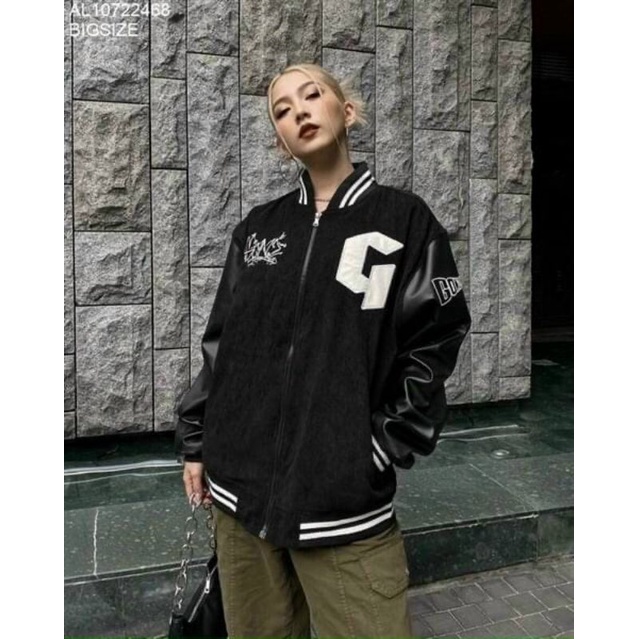👕Áo Khoác Bomber xịn xò free size 75kg