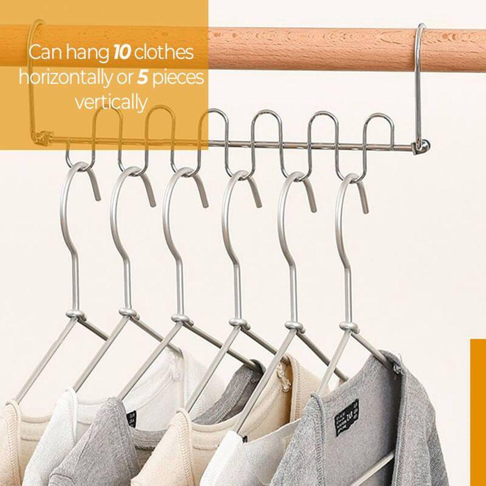 Móc Treo Quần Áo Nhiều Tầng Đa Năng Tiết Kiệm Không Gian