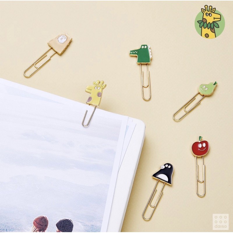 Ghim giấy Daiso x zzi_drawing