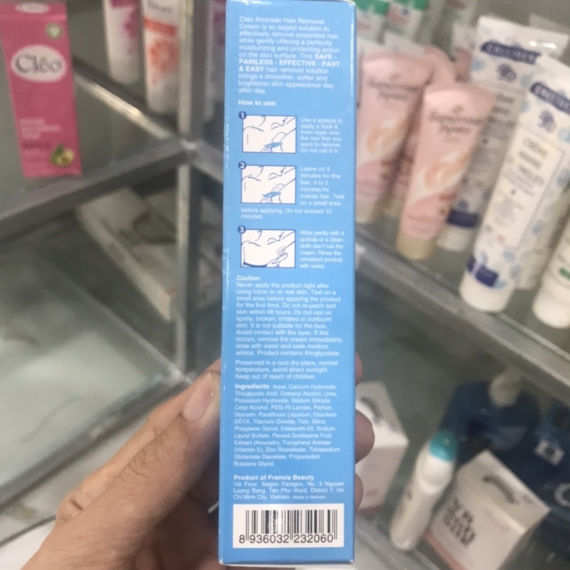 Kem triệt lông Cleo Normal Skin 50g Dành Cho Da Thường.