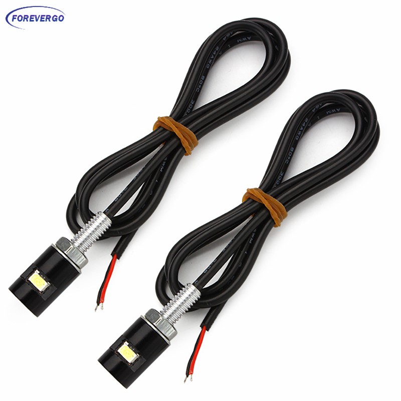 Set 2 Đèn Led 5630 Smd 12v Gắn Biển Số Xe Ô Tô / Mô Tô