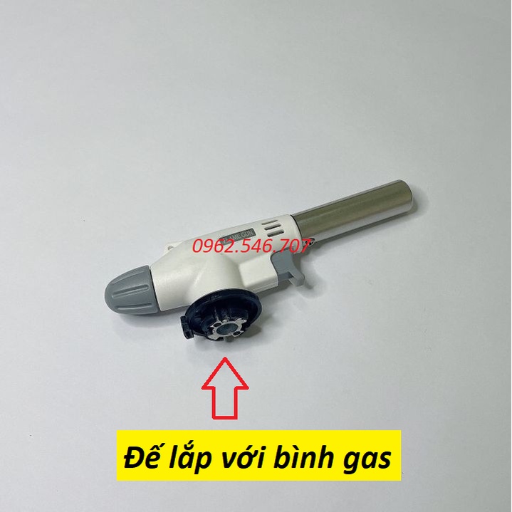 Đầu khò gas, đèn khò ga có mồi lửa sử dụng cho bình gas mini