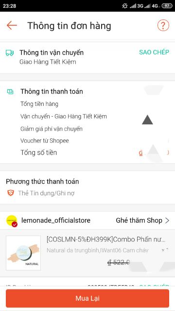 Phấn nước đơn LEMONADE Matte Addict Cushion 15g