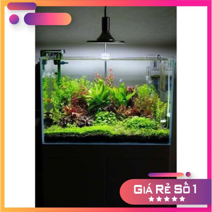 Đèn Led Đĩa Kẹp Xima 40w Ánh Sáng RGB cho bể Thủy Sinh, Bán Cạn