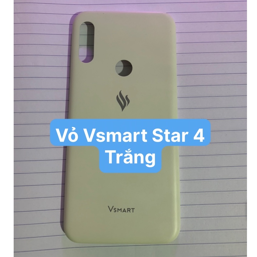Miếng lưng Vsmart star 4 / có phím bấm ko kính cam