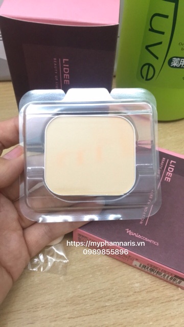 Lõi Phấn nền trang điểm cotton Naris Lidee Powder Cake Foundation