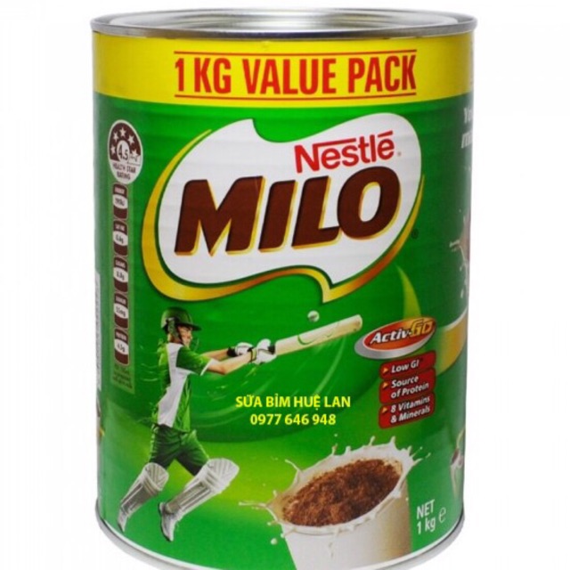 Sữa Mi lô Úc 1kg