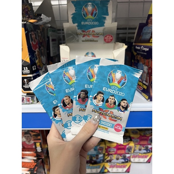 [ Pack lẻ ] Gói thẻ Panini Andrenalyn XL Euro 2020 (8 thẻ)