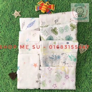 Set 10 khăn mặt Mamaru sợi tre