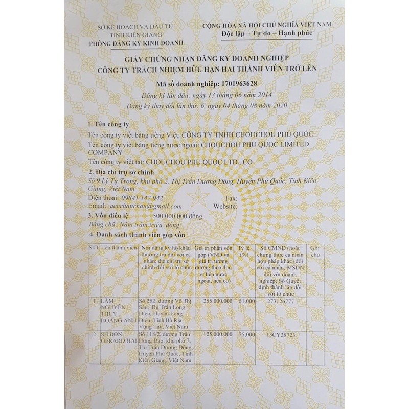 Đậu Phộng ChouChou Phú Quốc HỦ 500gr vị MẶN