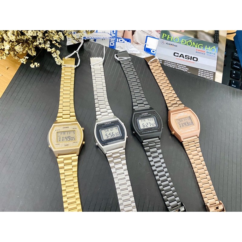 Đồng hồ unisex Casio Anh Khuê B640WC-5ADF