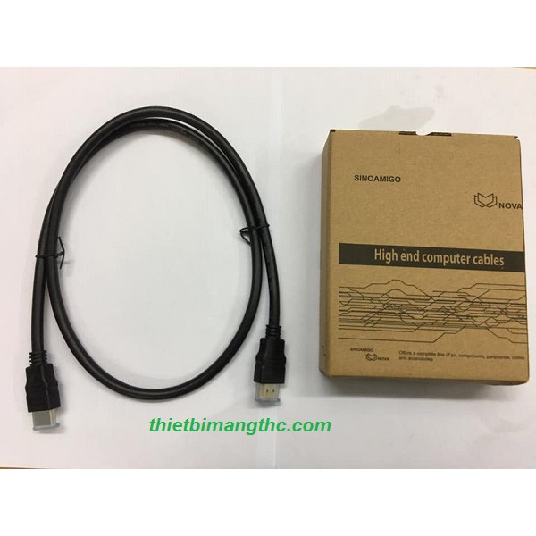 Cáp HDMI 2.0 SINOAMIGO 1M, 2M, 3M, 5M, 7M chính hãng Việt nam sản xuất