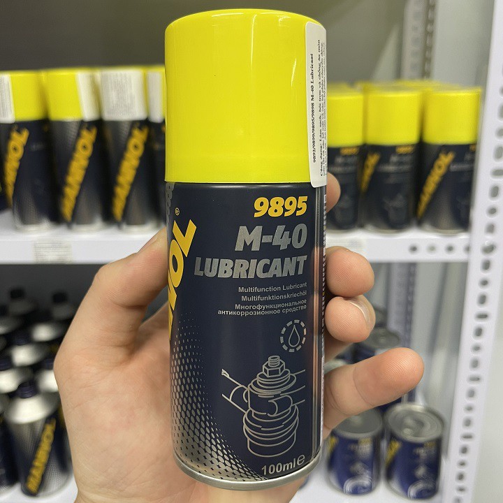 Dầu Bôi Trơn, Chống Gỉ, Bảo Vệ Kim Loại MANNOL 9895 M-40 Lubricant 100ml