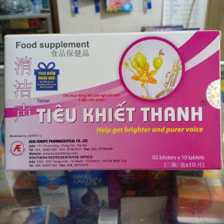 🍀🍀Tiêu Khiết Thanh🍀🍀 (Mua 6 h tặng luôn 1 hộp 30viên)