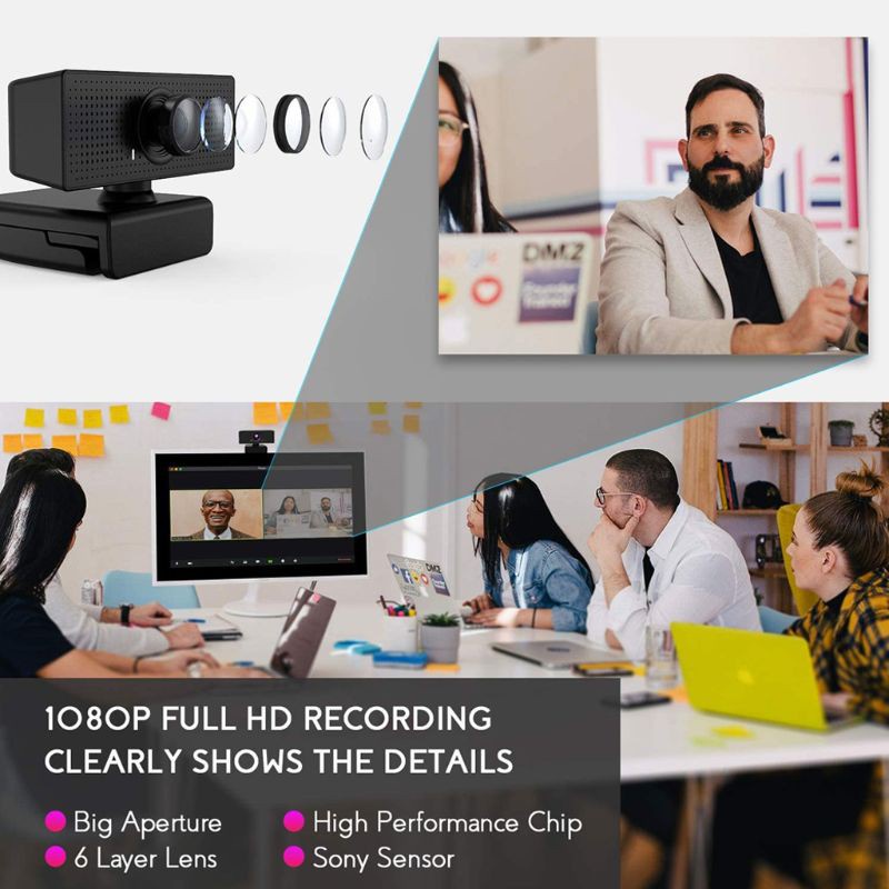 Webcam Usb Thông Minh Có Micro Hỗ Trợ Gọi Video Cho Máy Tính | BigBuy360 - bigbuy360.vn