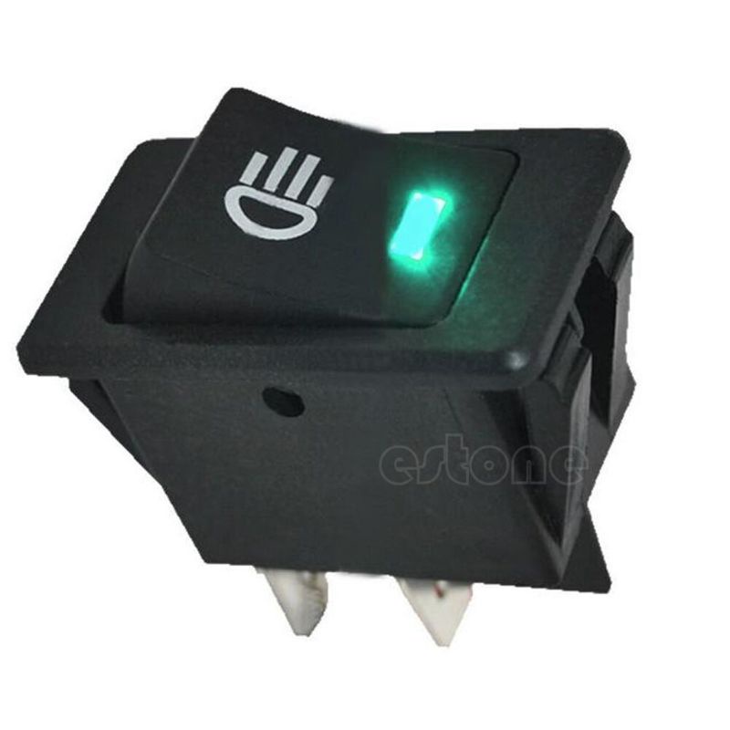 Công Tắc Đèn Sương Mù Xe Hơi/Tàu Thuyền 12V 4 Pin Mới