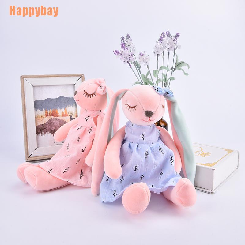 Thú Nhồi Bông Hình Thỏ Hoạt Hình Tai Dài Xinh Xắn