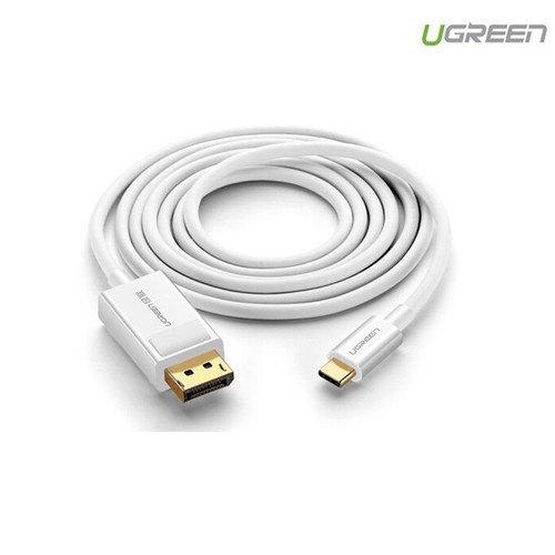 Cáp chuyển đổi USB Type C to Displayport Ugreen 40420 dài 1,5m hỗ trợ 4K chính hãng