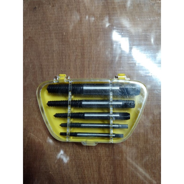 3-18mm Bộ mũi ta rô lấy ốc gãy 5 chi tiết