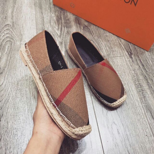 Slipon bbr nữ đế cói