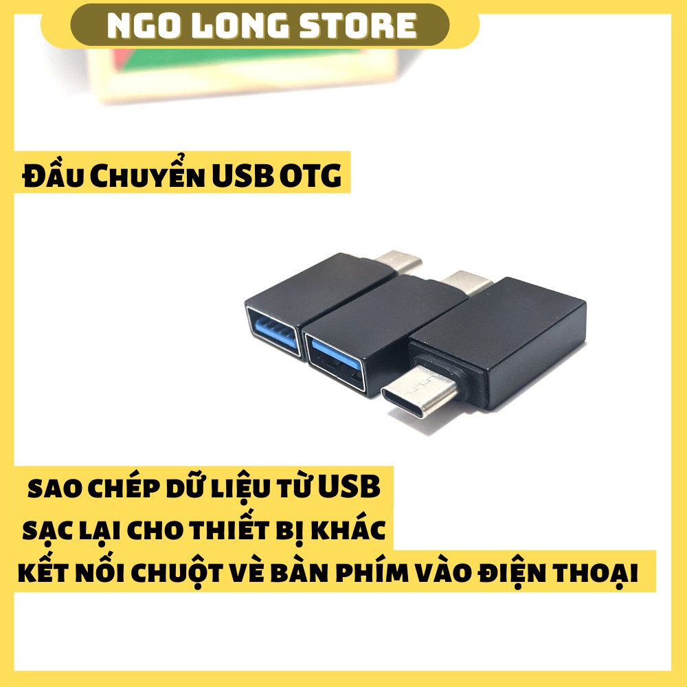 Đầu Chuyển Đổi Usb 3.1 Type C Sang Usb 3.0 Usb C Otg / Đầu cắm chuột usb vào điện thoại