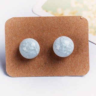 Bông tai thủy tinh nứt - TS-0044