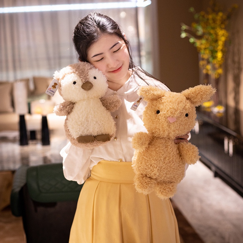 Thú bông/ Gấu bông động vật lông xù size nhỏ Mua Tất